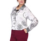 Smoky Stylish Patterned Blouse