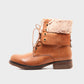 Shoeroom Fur Combat Half Boot