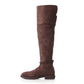 Mr.Joe Suede Knee High Boot