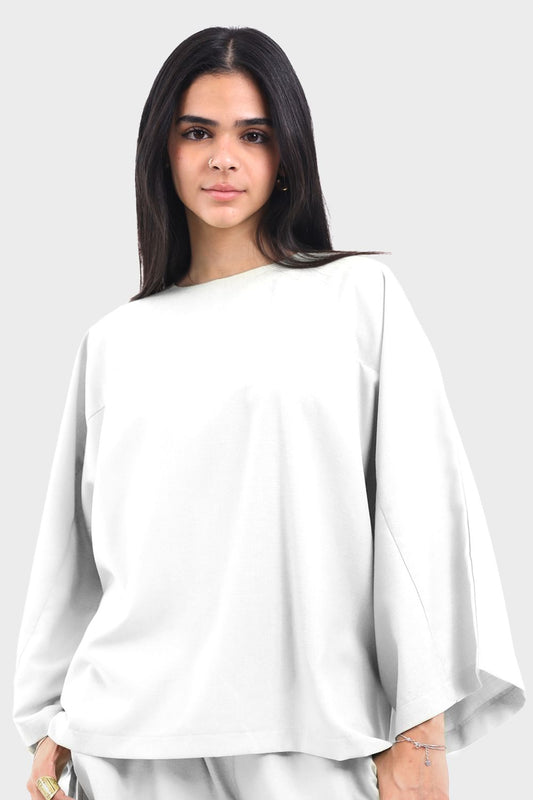 Okoye White Batwing Suit, Set of 2 Pieces