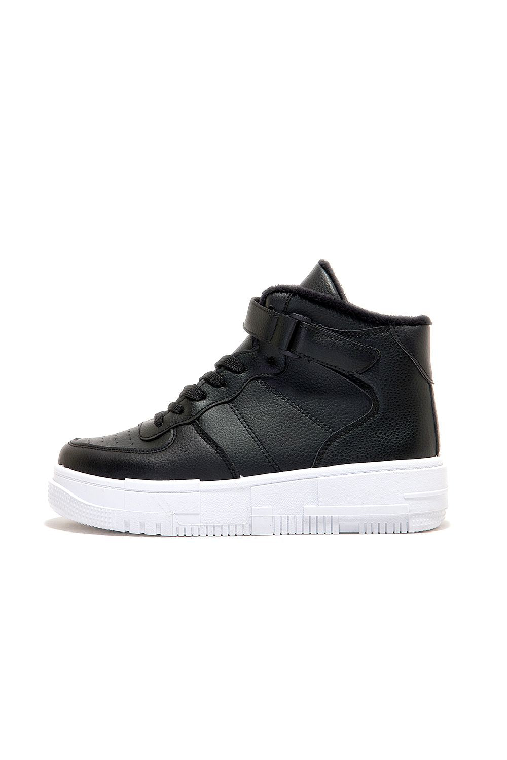 Shoeroom Leather Ankle Sneakers