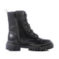 XO Style Combat Boot with Side Zip-Up