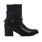 Mr.Joe Fashionable Side Zipper Half Boots