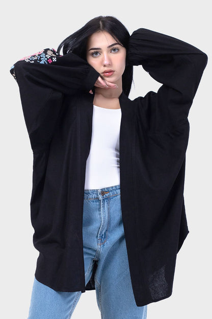 Fashionable Long Sleeves Kimono