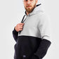 Izor Bi Tone Hoodie With Drawstring