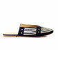 Mr.Joe Pointed Toecap Flat Mule Shoes