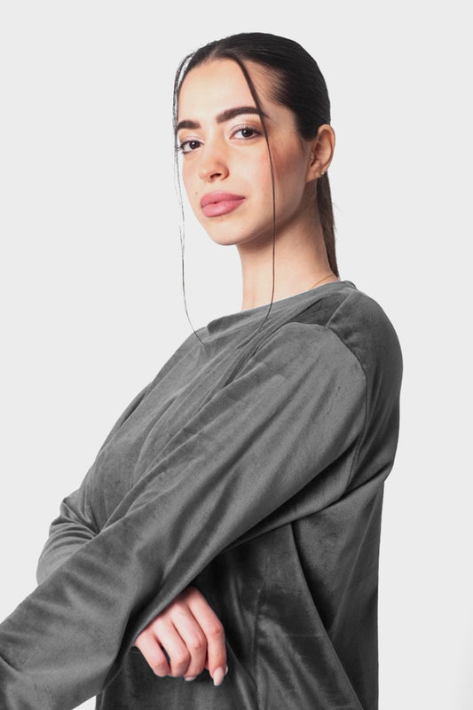 طقم بيجامة سادة مريح