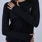 Black Thumbhole Active Top