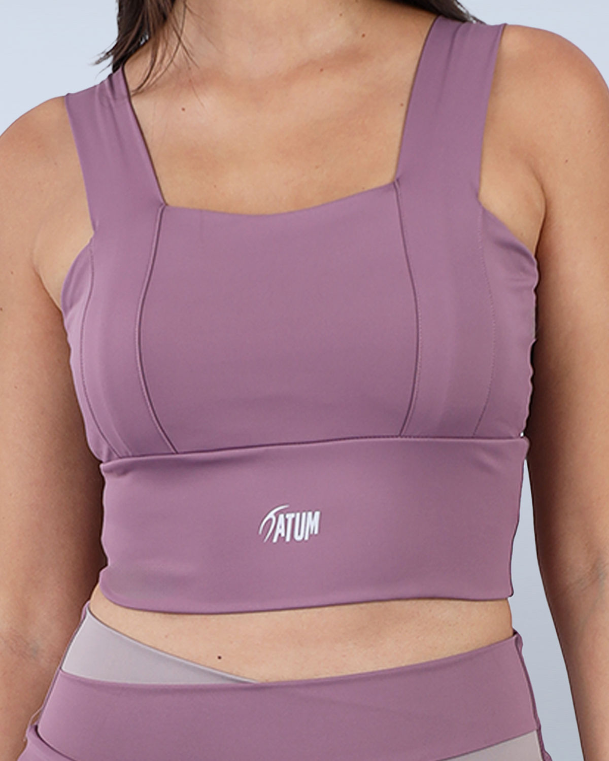 Dusty Purple Life Yoga Fitness Sports Bra