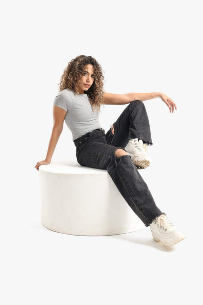 Ribbed Slim Fit Top - Carina - ??Ã¢â‚¬â„¢????????ÃƒÂ±??Ã¯Â¿Â½ÃƒÂ¿??Ã†â€™?ÃƒÂ¿????