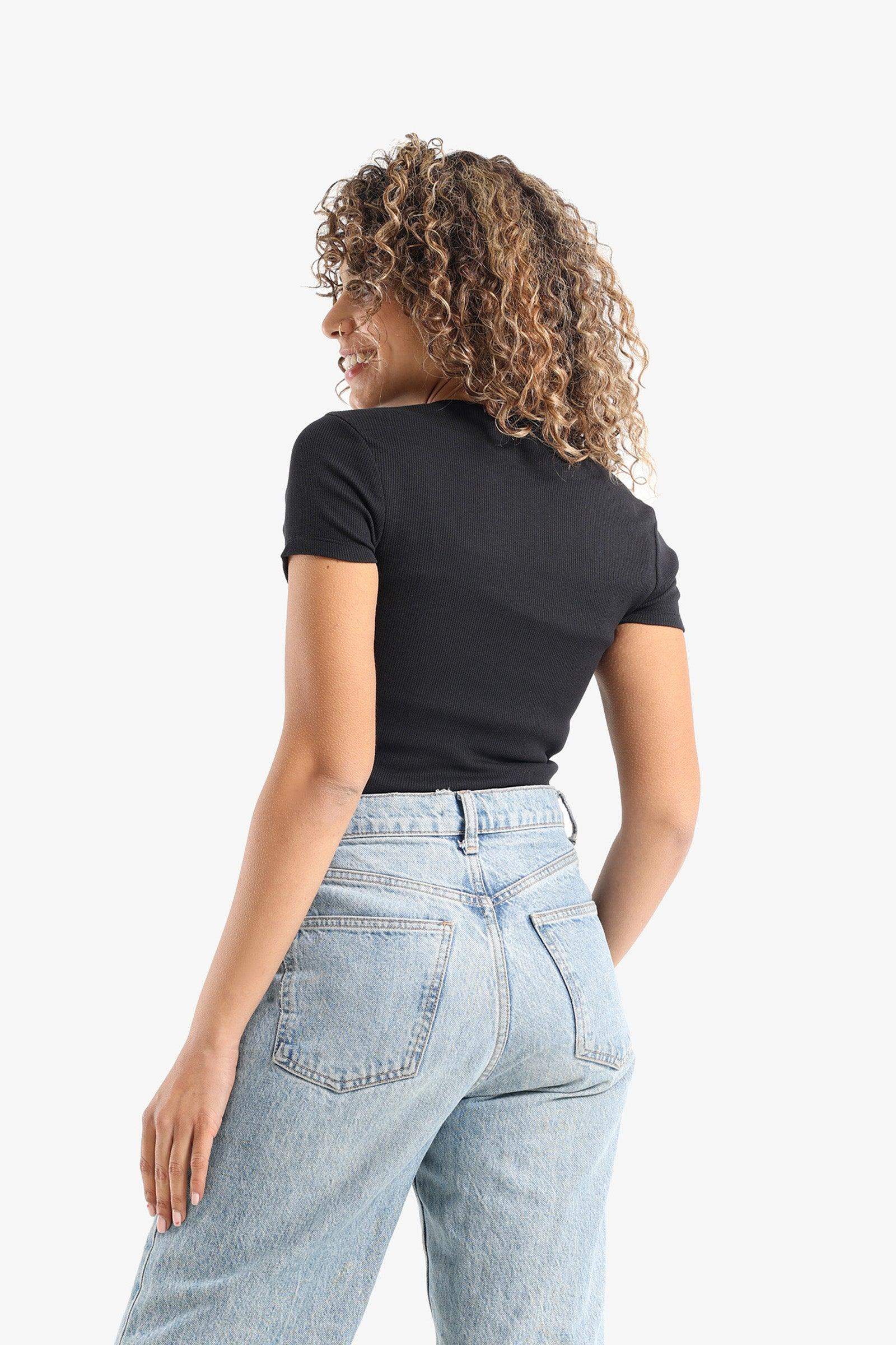 Ribbed Slim Fit Top - Carina - ??Ã¢â‚¬â„¢????????ÃƒÂ±??Ã¯Â¿Â½ÃƒÂ¿??Ã†â€™?ÃƒÂ¿????