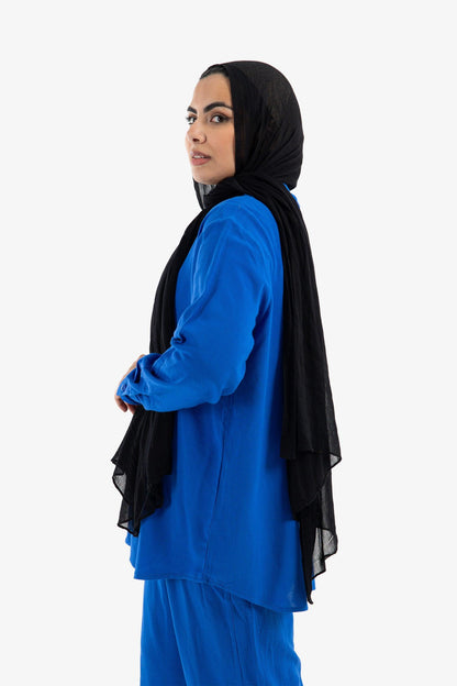 Blouse with Stand Collar