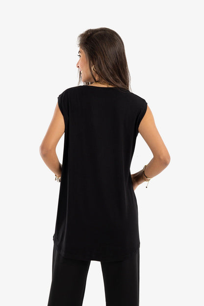 Viscose Slim Fit Top