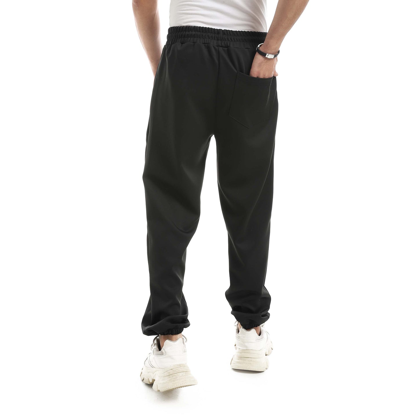 Soft Pants With Elastic Cuffs