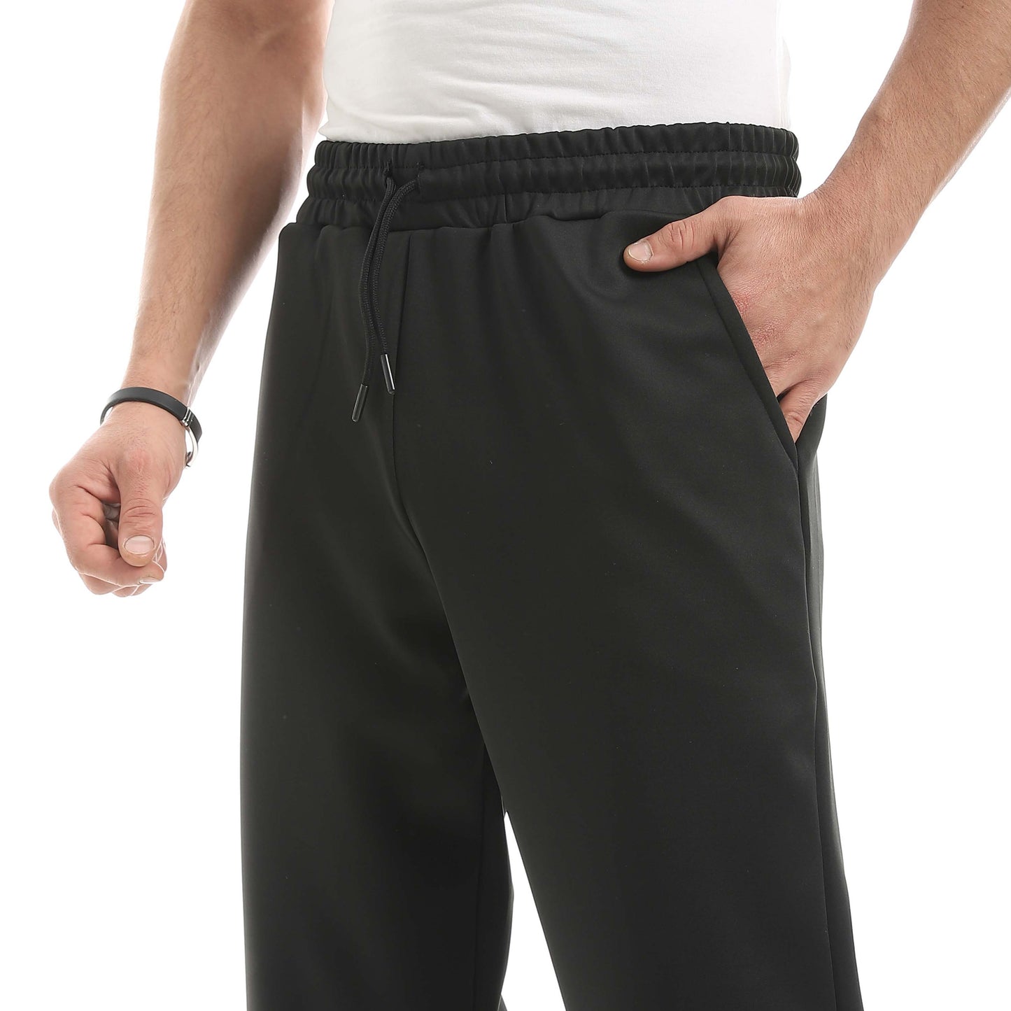 Soft Pants With Elastic Cuffs