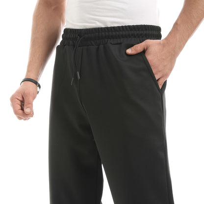 Soft Pants With Elastic Cuffs