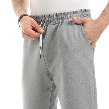 Soft Pants With Elastic Cuffs