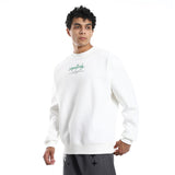 White Comfy Bach Printed Cotton Sweatshirt