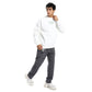 White Comfy Bach Printed Cotton Sweatshirt