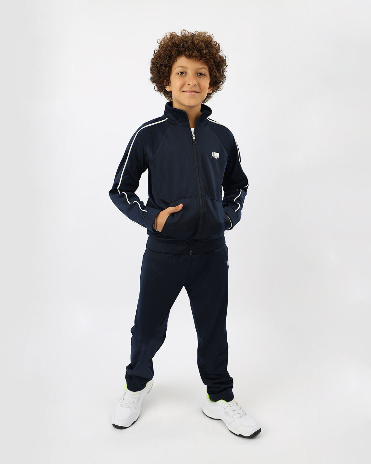 Midnight Blue Essential Tracksuit for Teen Boys