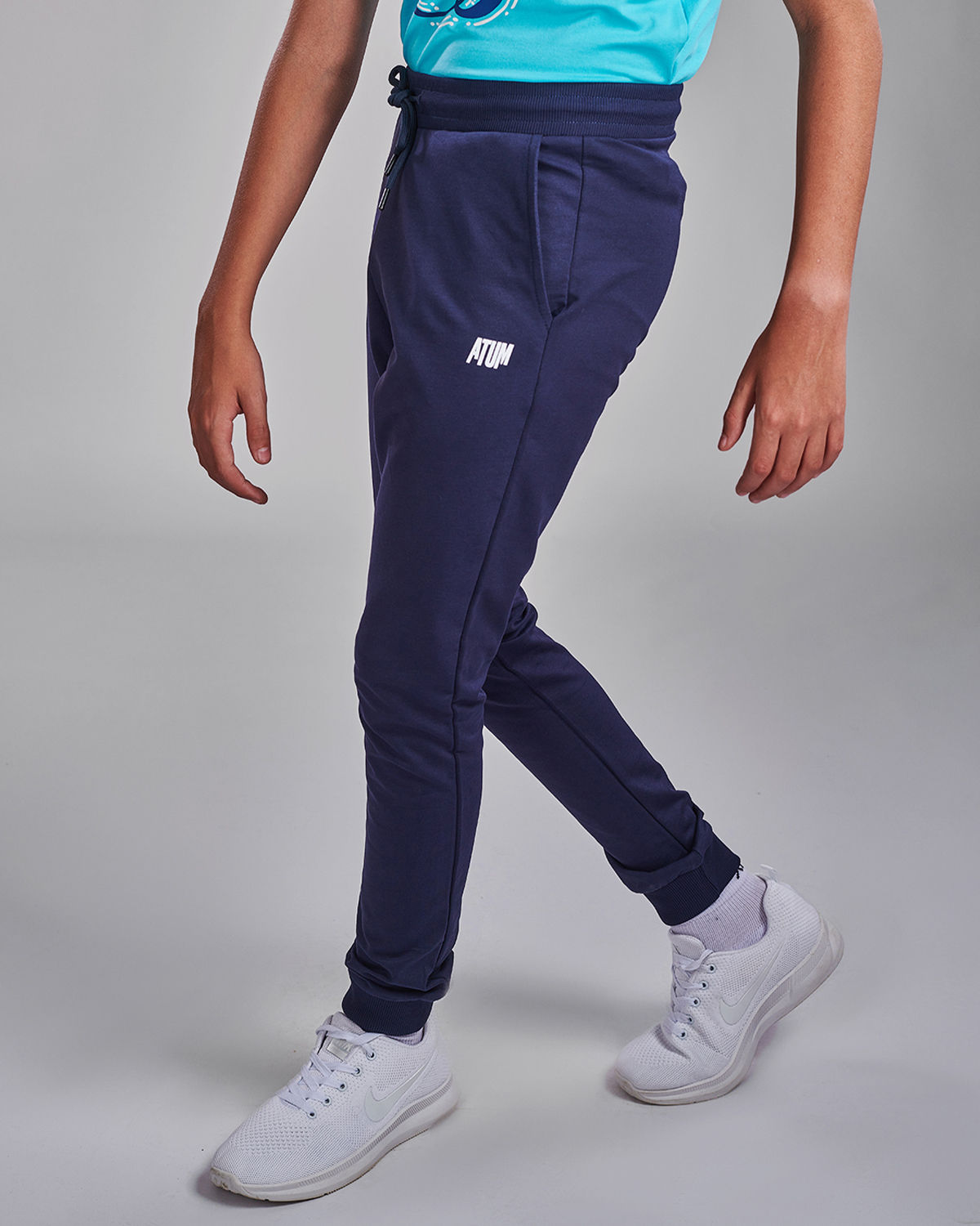 Sportive Sweatpants with Drawstring for Boys