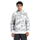 Gray Army Print Hoodie