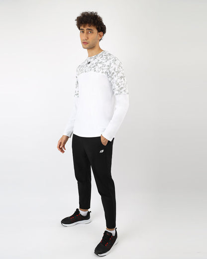 Black Slim-Fit Jogger Pants
