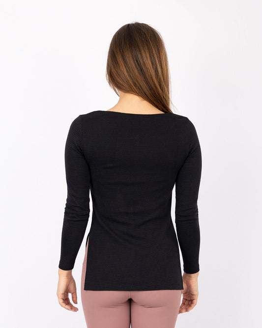 Atum Wo Cotton Rib Long Sleeve T-Shirt