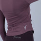 Purple Blush Elegance Long-Sleeve Active Top