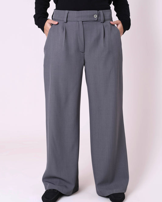 Gray Formal Pants