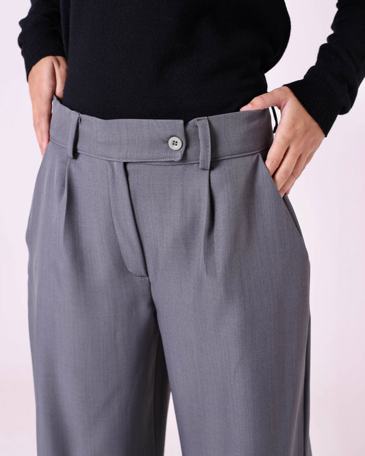 Gray Formal Pants