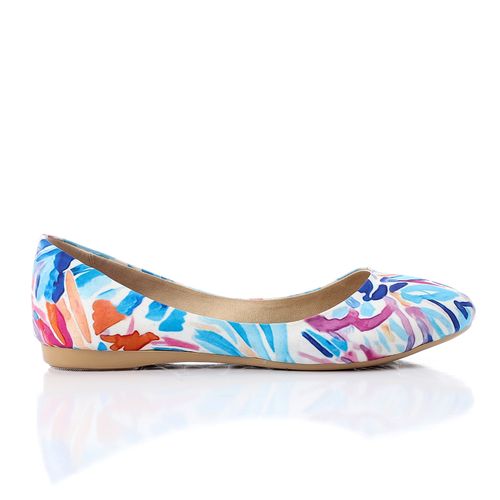 Colorful Velvet Flat Shoes