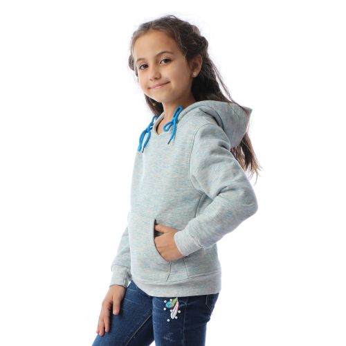 Kangaroo Pocket Slip On Hoodie for Girls