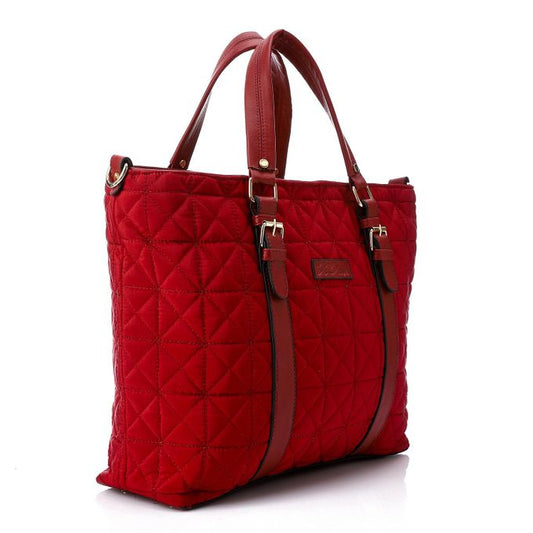 Red Practical Handbag