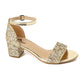 Xo Style Soiree Glitter Sandal