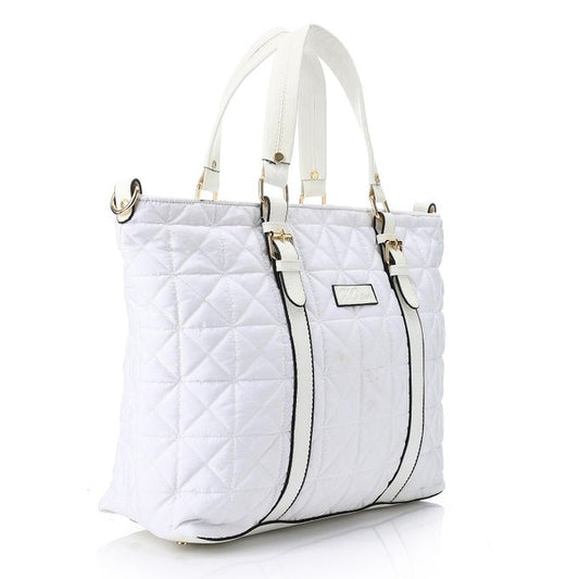 White Practical Handbag