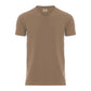 Doe Brown Cotton V-Neck T-Shirt