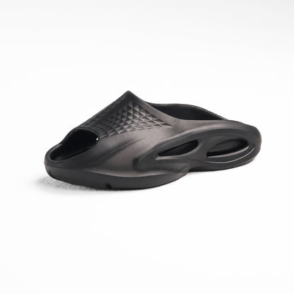 Black Removable Sole Easy Slide