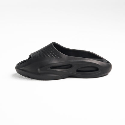 Black Removable Sole Easy Slide