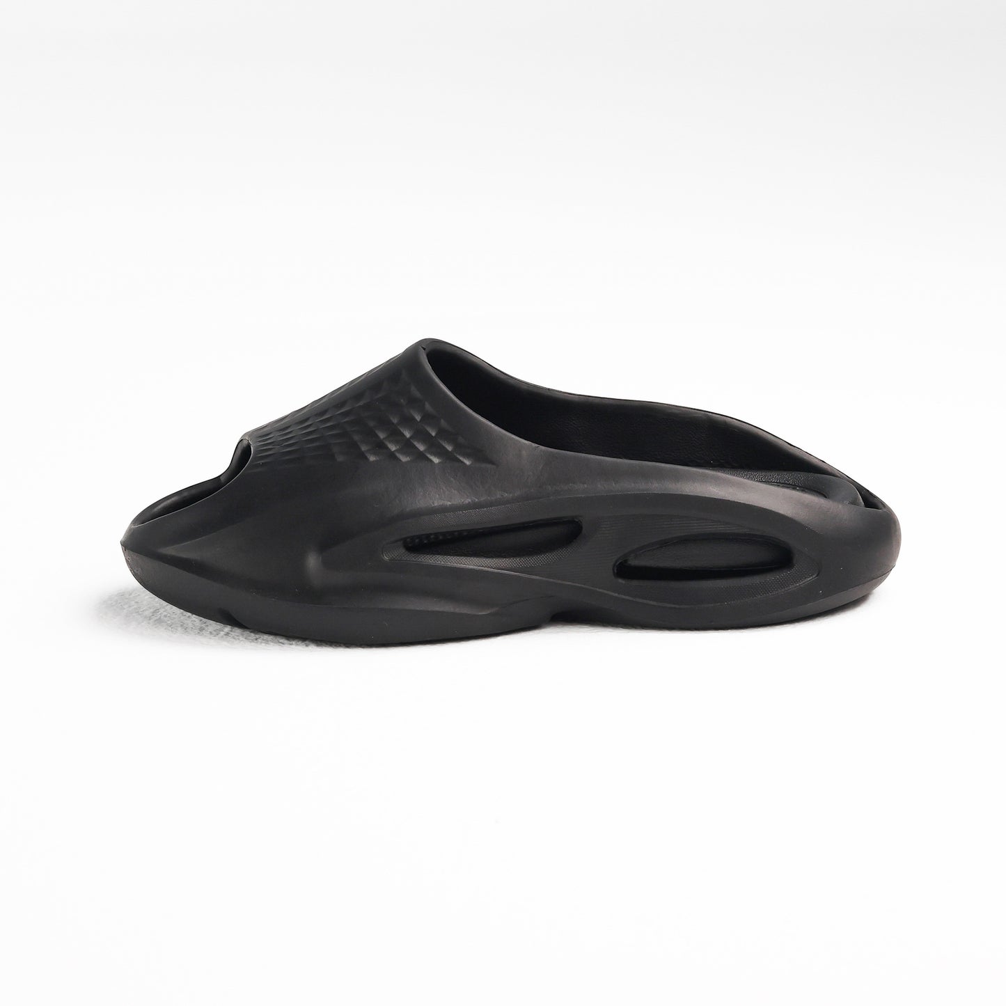 Black Removable Sole Easy Slide