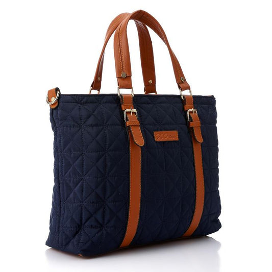 Bi-Tone Shoulder Bag