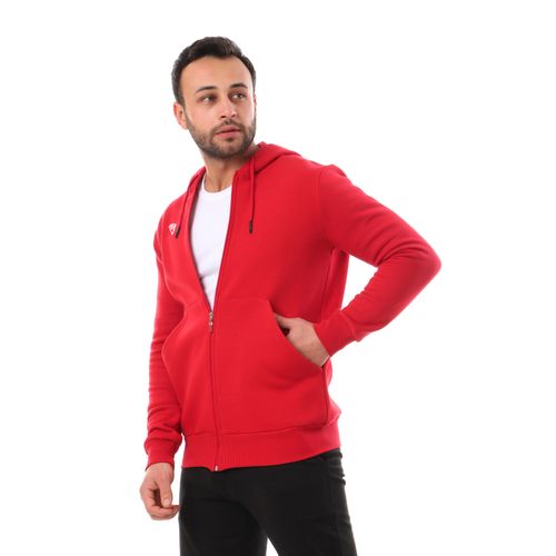 Viga Cotton Zipped Hoodie