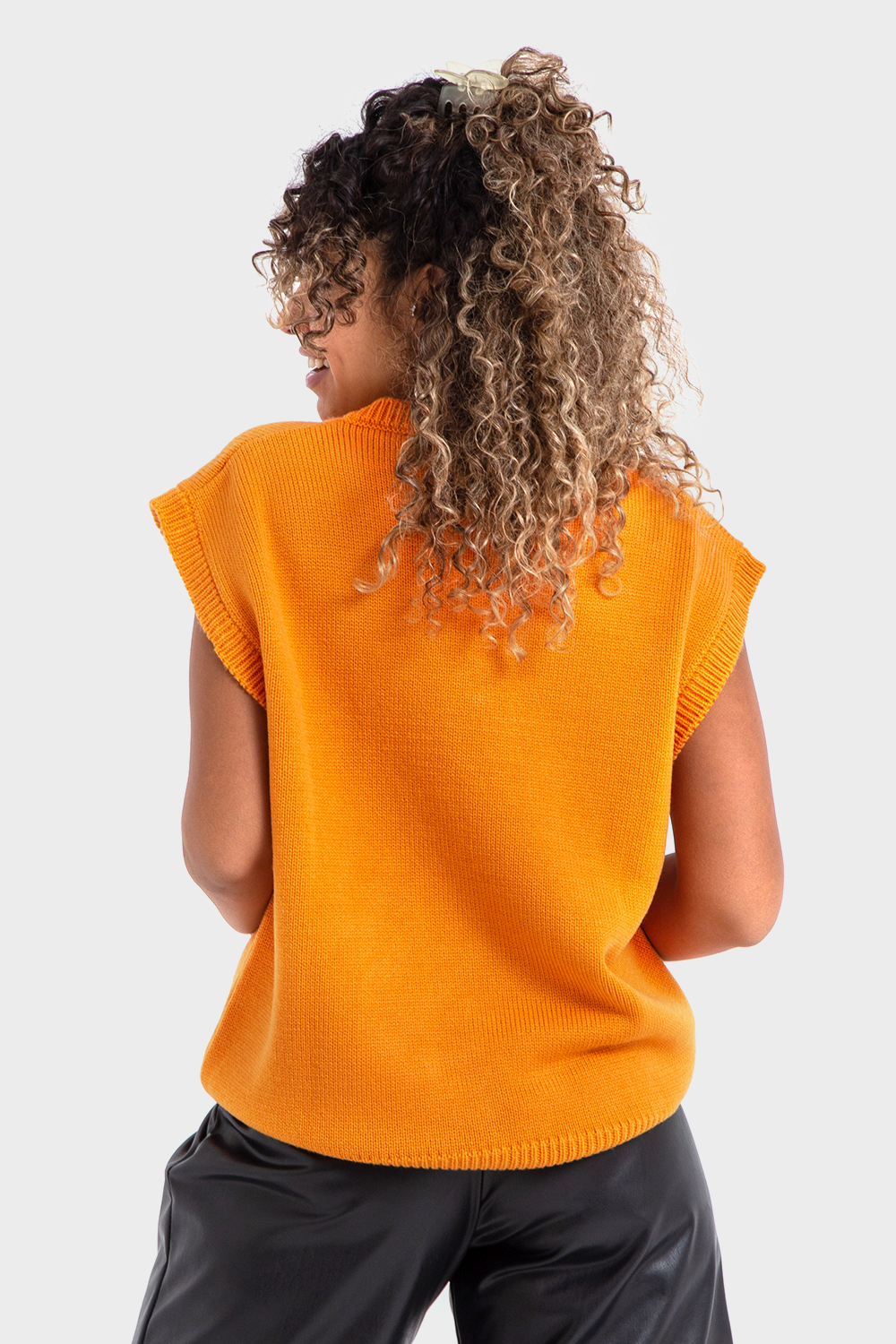 Okoye Orange Classic Vest