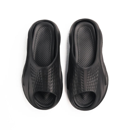 Black Removable Sole Easy Slide