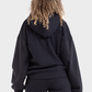 Okoye Premium Line, Black Oversized Plain Hoodie