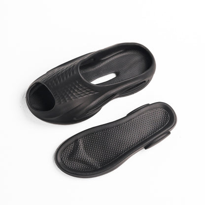 Black Removable Sole Easy Slide