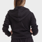 So-Off Feature Line, Black Zip-Up Hoodie