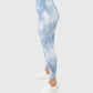 ATUM| Yoga Printed Women's Leggings - Blue