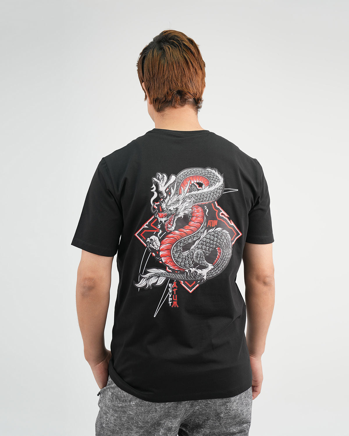 Atum Dragon Strike Graphic  Tee