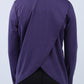 Purple Vivid Long-Sleeve Hoodie for Teen Girls